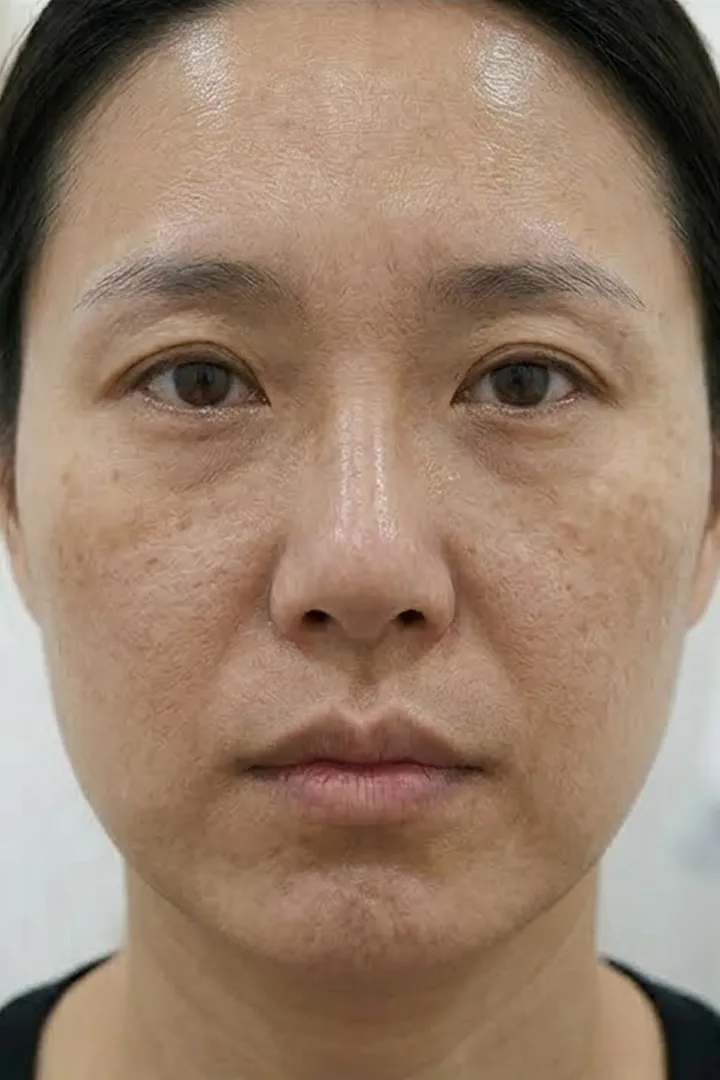 릴 흑피증
토닝 치료 before